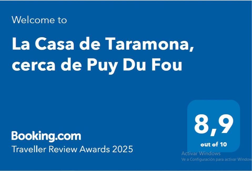 Vila La Casa De Taramona, Cerca De Puy Du Fou Barcience Exteriér fotografie